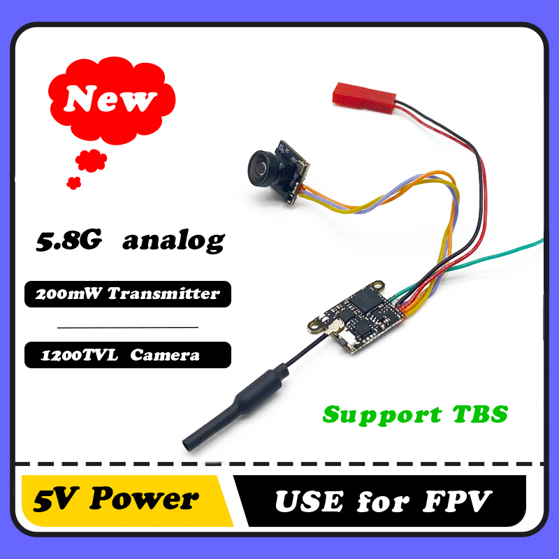 Fpv Camera - SLONWAKE 5.8G 1200TVL FPV Camera VTX