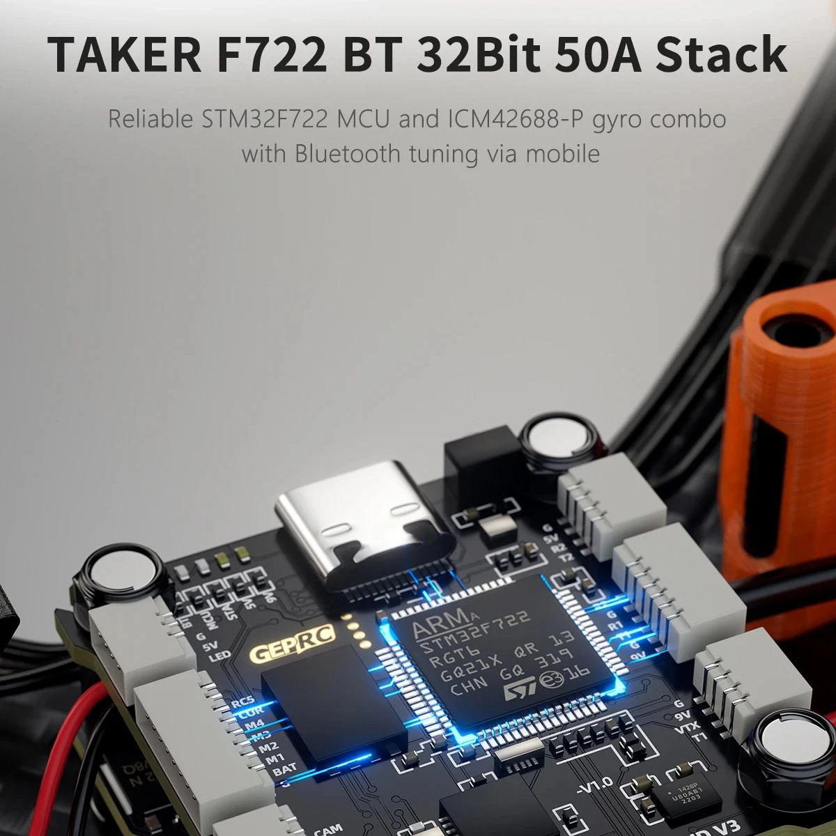GEPRC MARK5 O4 Pro DC WTFPV Fr - Brushed Drone Motor ulasan dan harga