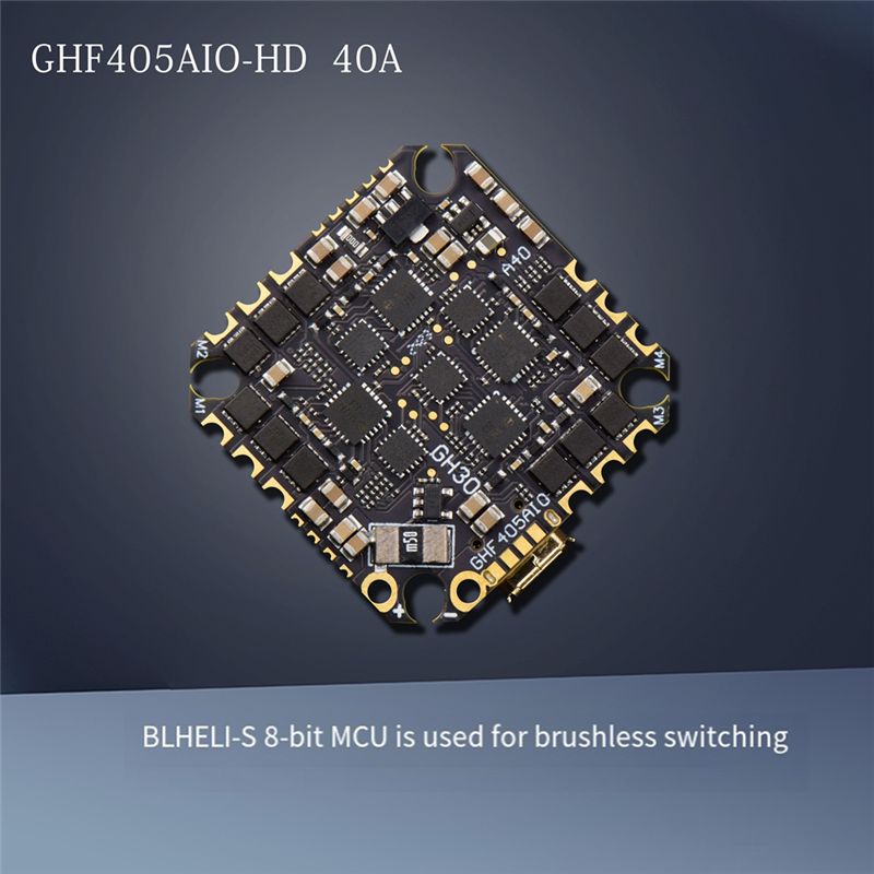 ABTI-GHF405AIO-HD 40A AIO Flig - Drone Esc ulasan dan harga
