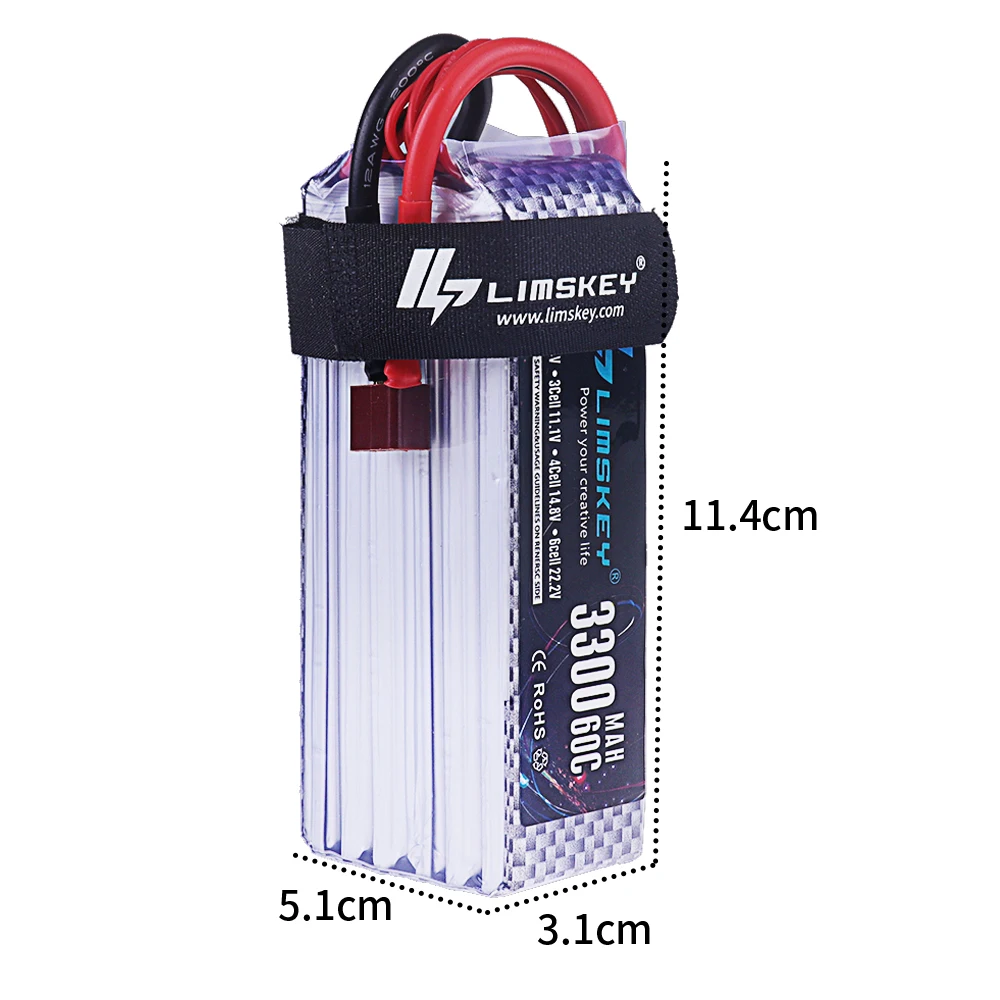 Brand NEW 3300mah 22.2V 60C 6S - Lipo Battery 6S ulasan dan harga