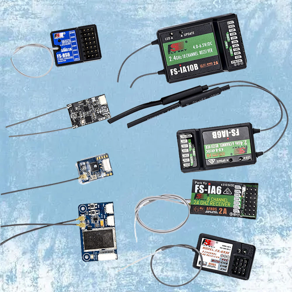 Flysky RC Receiver FS-IA6 IA6B - Rc Drone ulasan dan harga