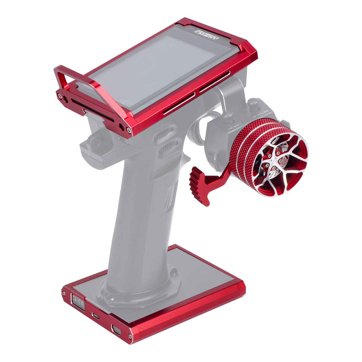 CNC Metal Transmitter Protecto - Flysky Transmitter ulasan dan harga