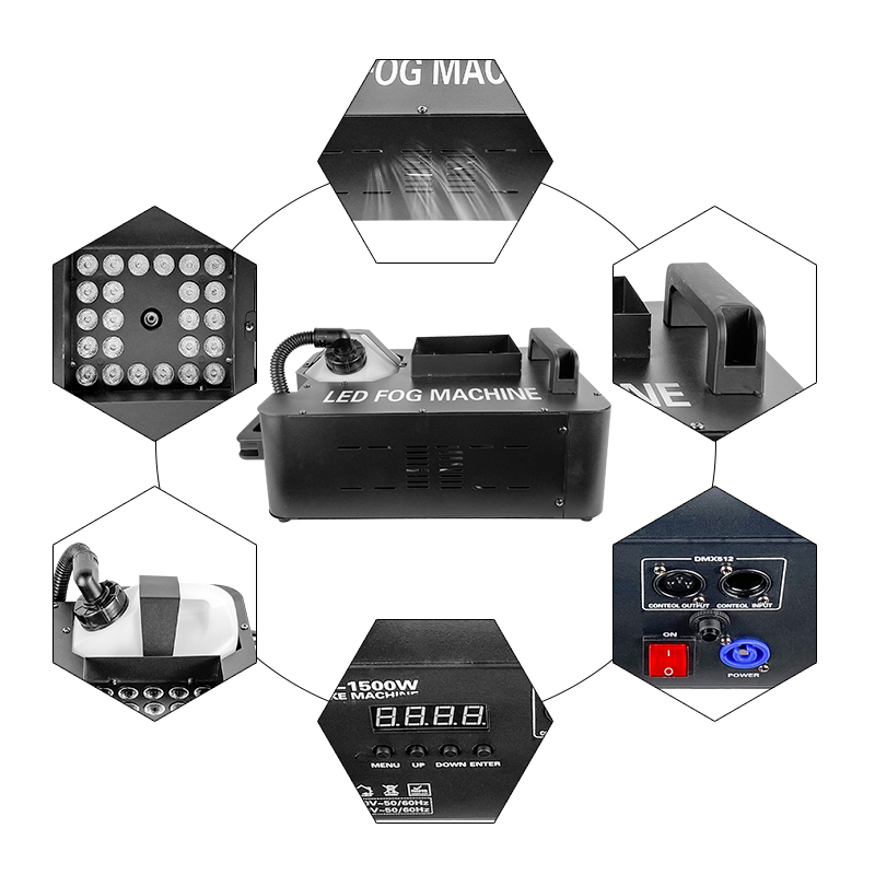 LED Stage Smoke Fog Machine 15 - Smoke Stopper ulasan dan harga