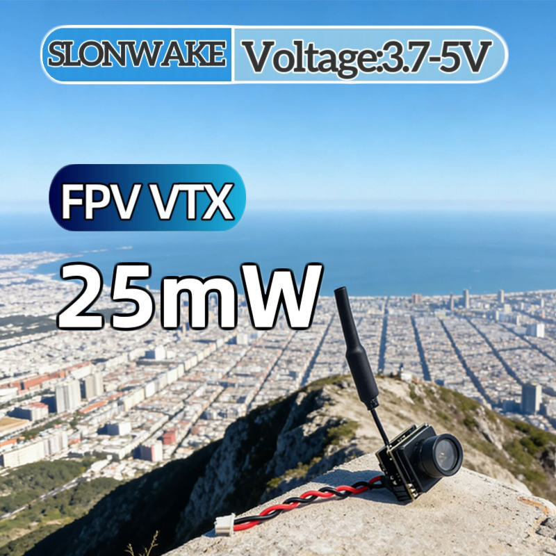 SLONWAKE FPV 25mW power simula - Fpv Camera ulasan dan harga