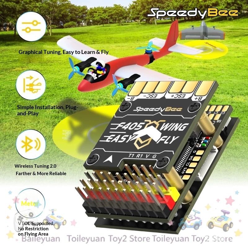 Speedybee F405 Wing Mini Fligh - F405 Flight Controller ulasan dan harga