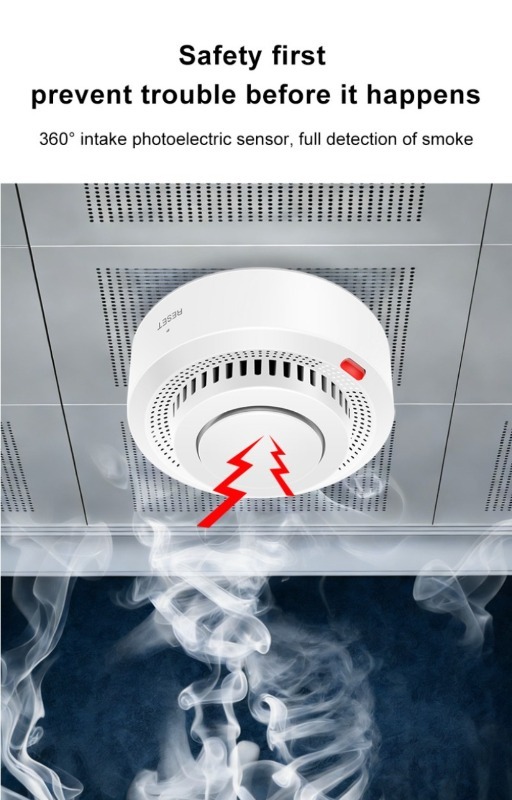 EWelink Zigbee Smart Smoke Ala - Smoke Stopper ulasan dan harga