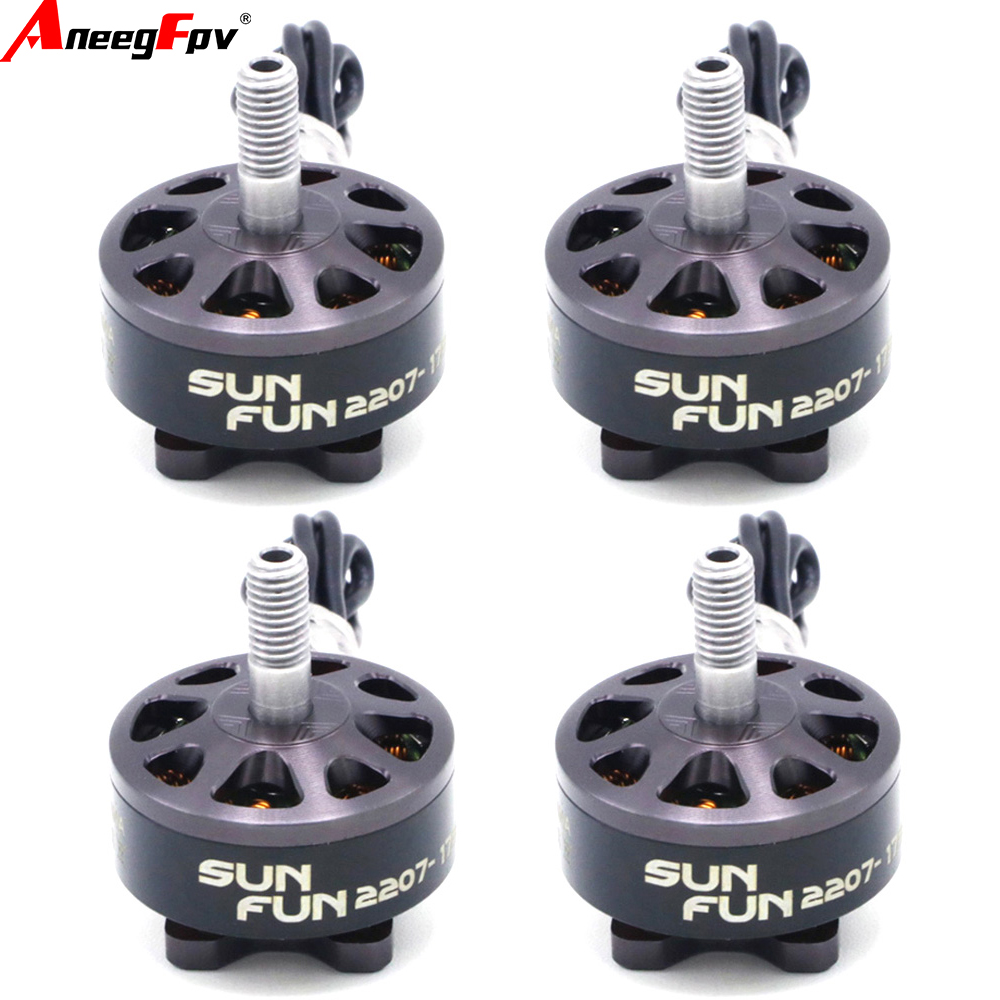 1/4pcs Set Sun Fun 2207 Brushl - Brushed Drone Motor ulasan dan harga
