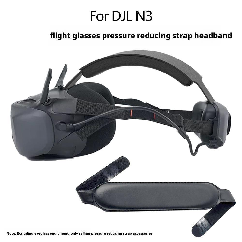 For DJI N3 PU Leather 360°Adju - Drone Goggles Dji ulasan dan harga
