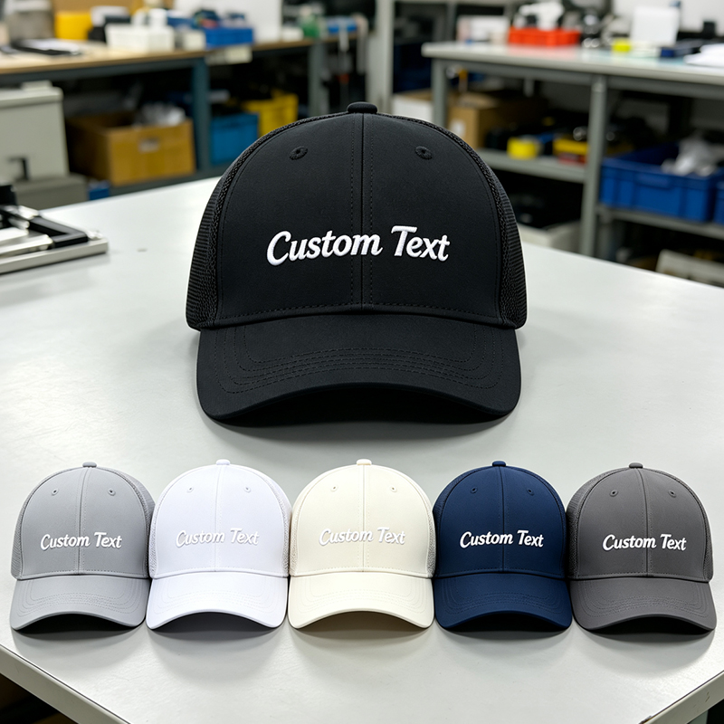 Custom Embroidered Trucker Hat - Drone ulasan dan harga