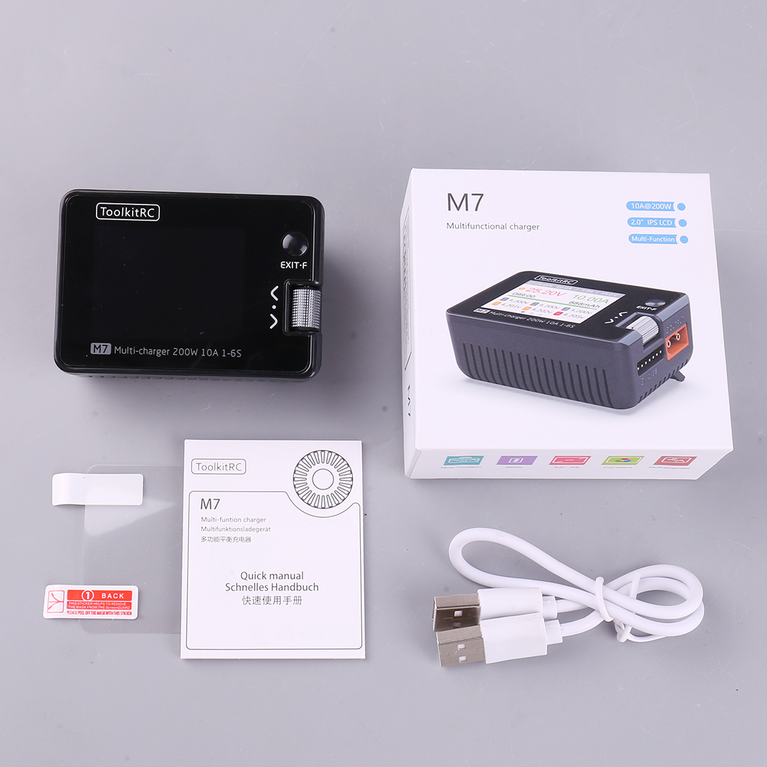 ToolkitRC M7 200W 10A DC Balan - Lipo Battery 6S ulasan dan harga