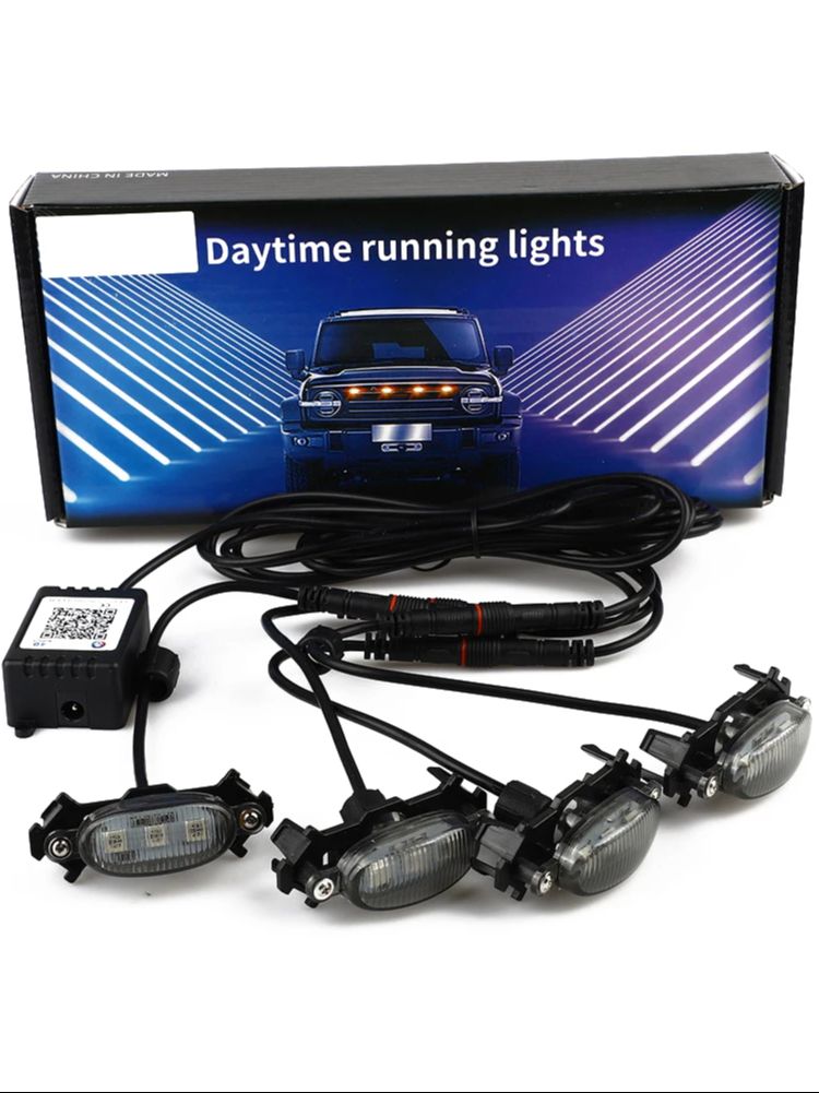 Car Grille LED Lights For Toyo - Smoke Stopper ulasan dan harga