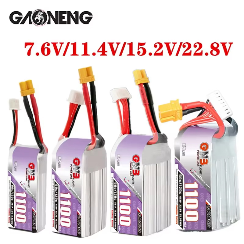 GNB 1100mAh 2S 3S 4S 6S 60C/12 - Lipo Battery 6S ulasan dan harga