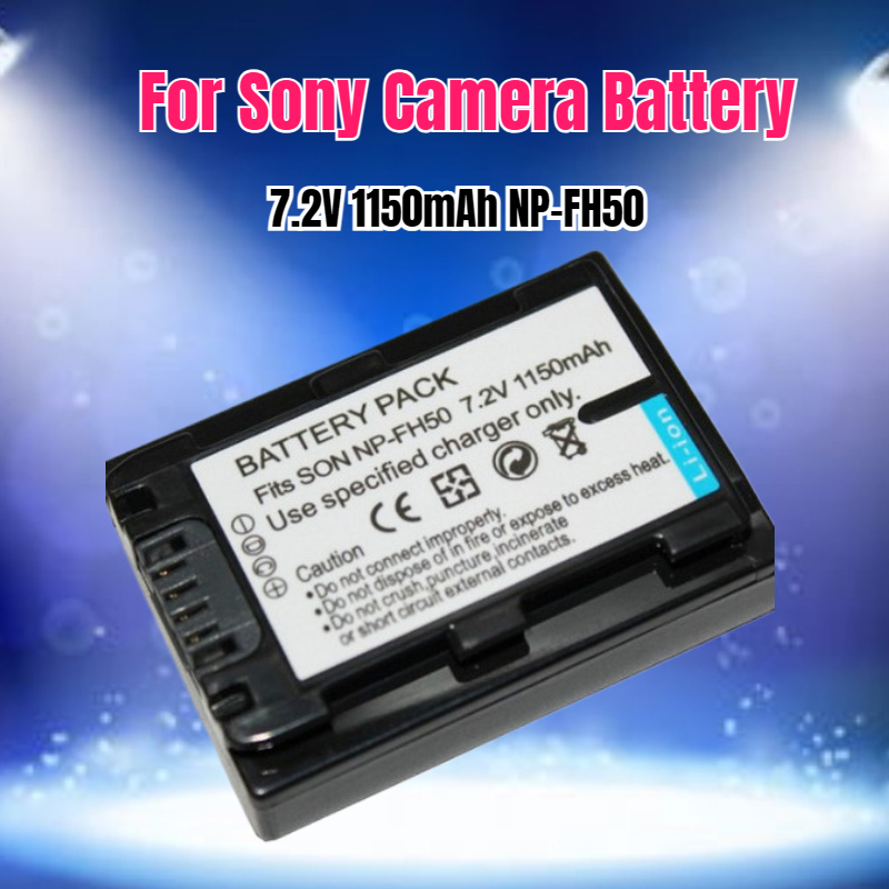 7.2V 1150mAh NP-FH50 Camera Ba - Drone With Camera ulasan dan harga