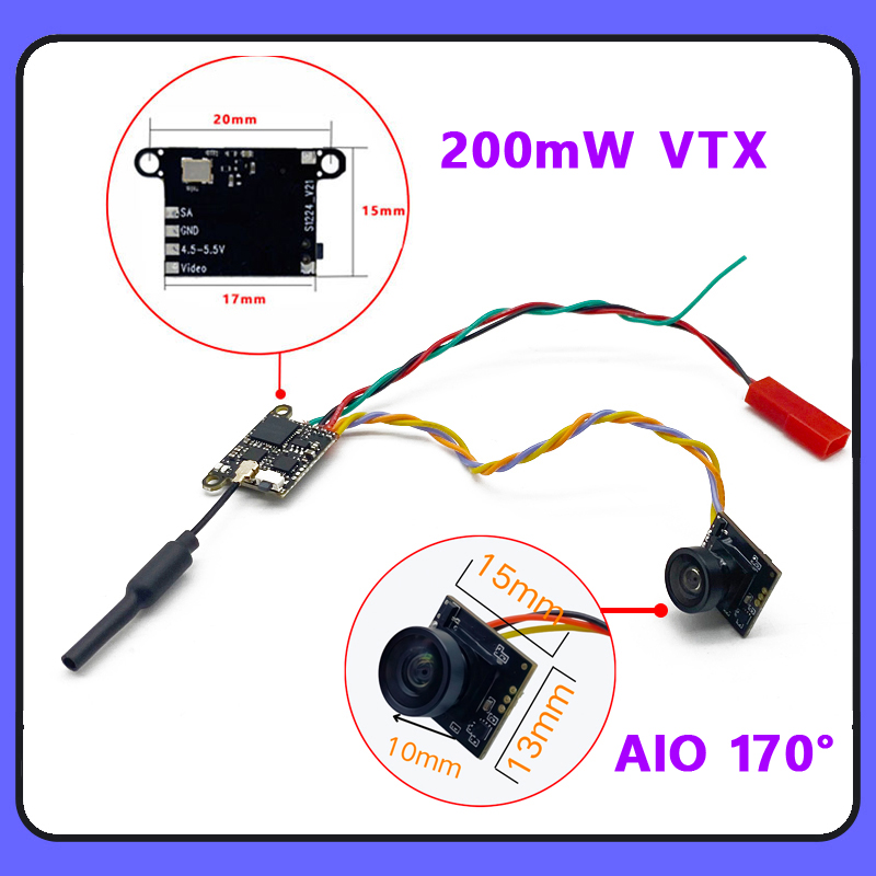 SLONWAKE 5.8G 1200TVL FPV Came - Fpv Camera ulasan dan harga