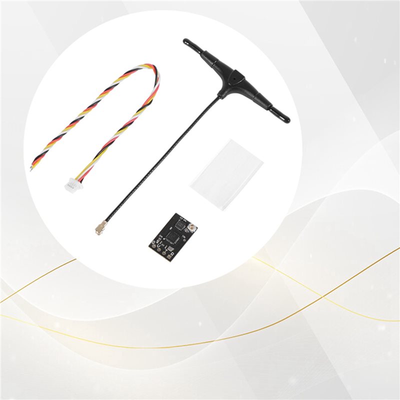 5X ELRS 2.4Ghz NANO Receiver W - Drone Antenna ulasan dan harga