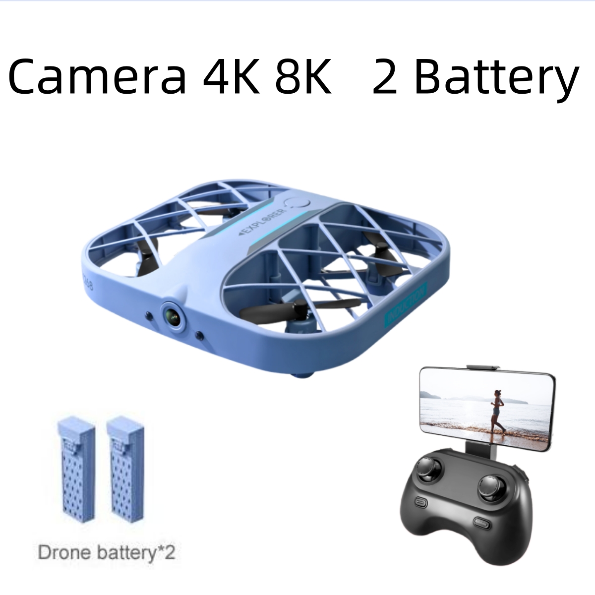JJRC H107 FPV RC Drone with 2  - Brushed Drone Motor ulasan dan harga