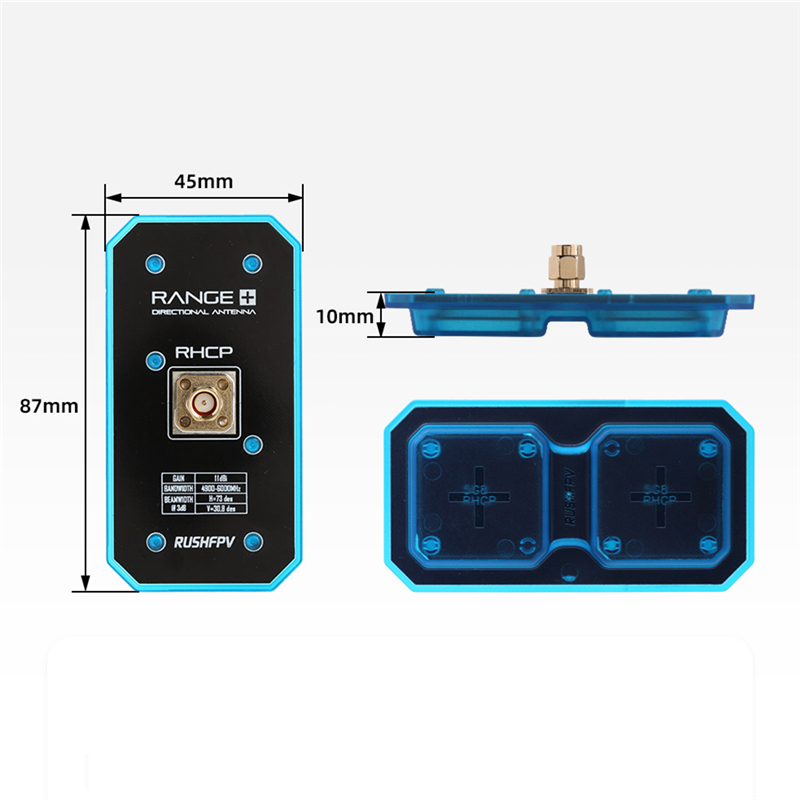 5.8GHz FPV Patch Antenna Long  - Goggles Fpv ulasan dan harga